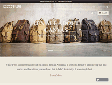 Tablet Screenshot of gootium.com